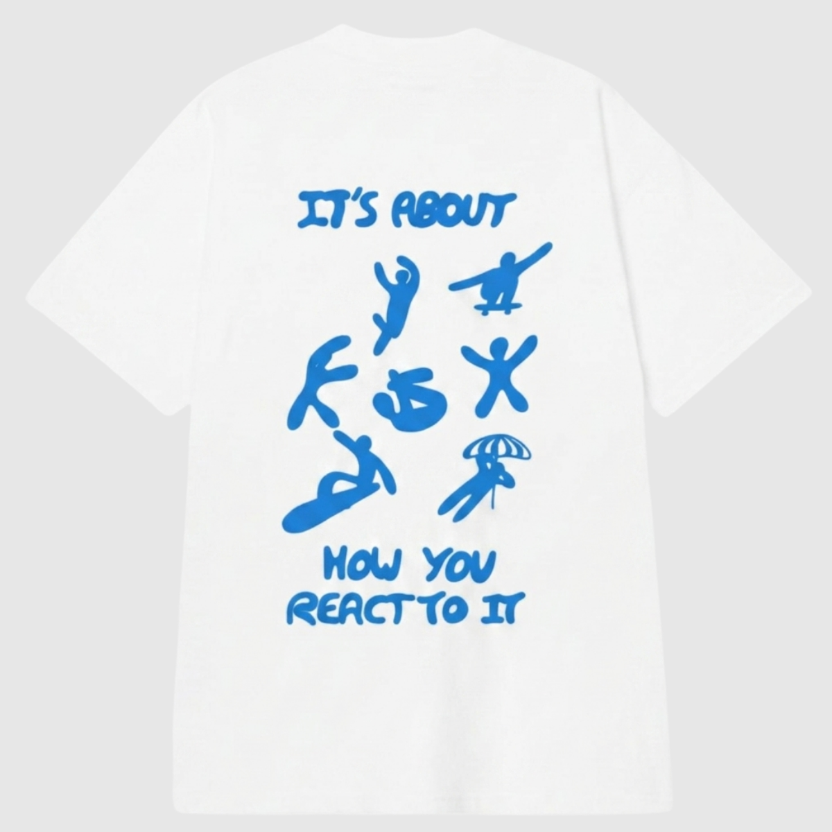 How you react (Blue)