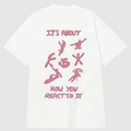 How you React (Pink)