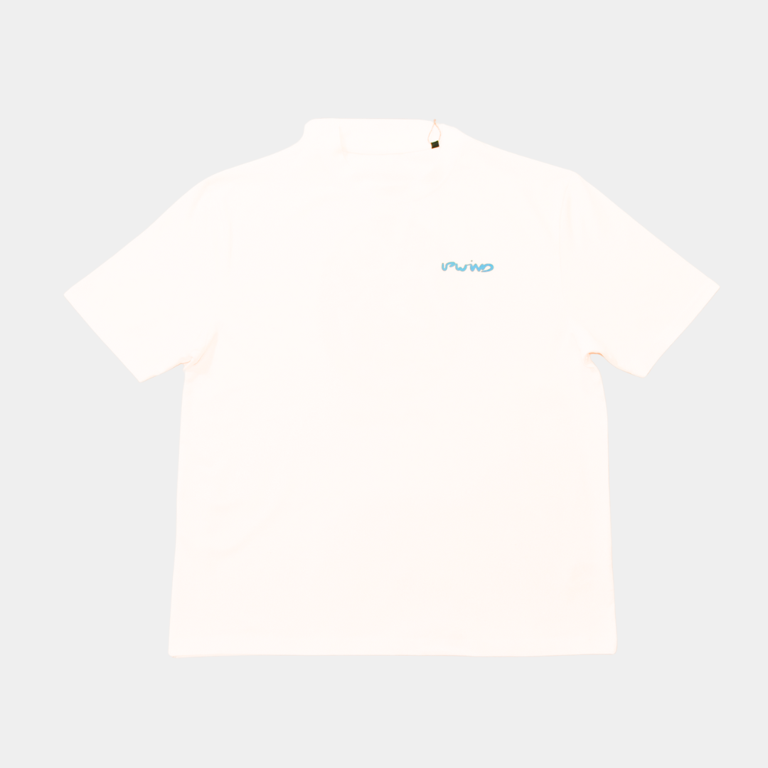 White Upwind Flower T-Shirt