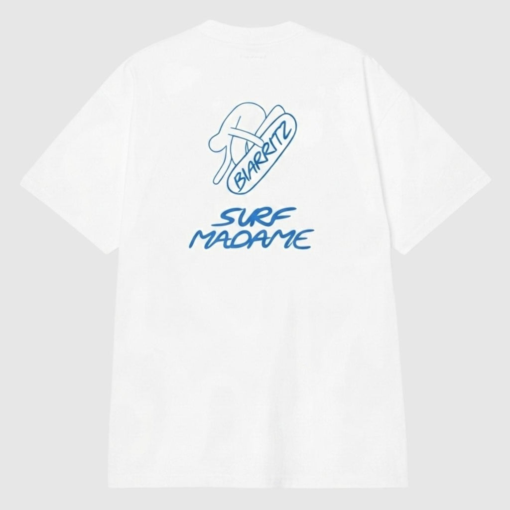 T-shirt Paris Surf Madame (bleu)