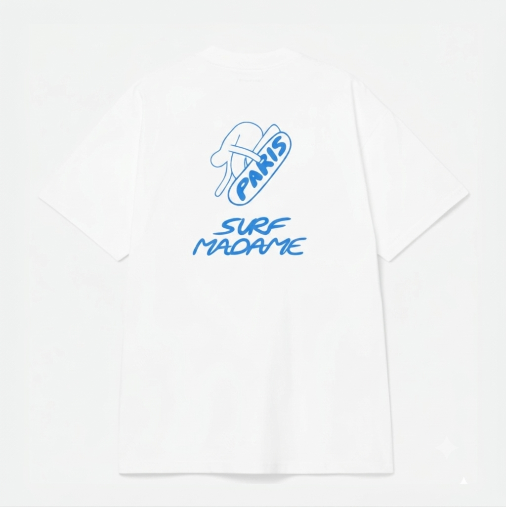 T-shirt Paris Surf Madame