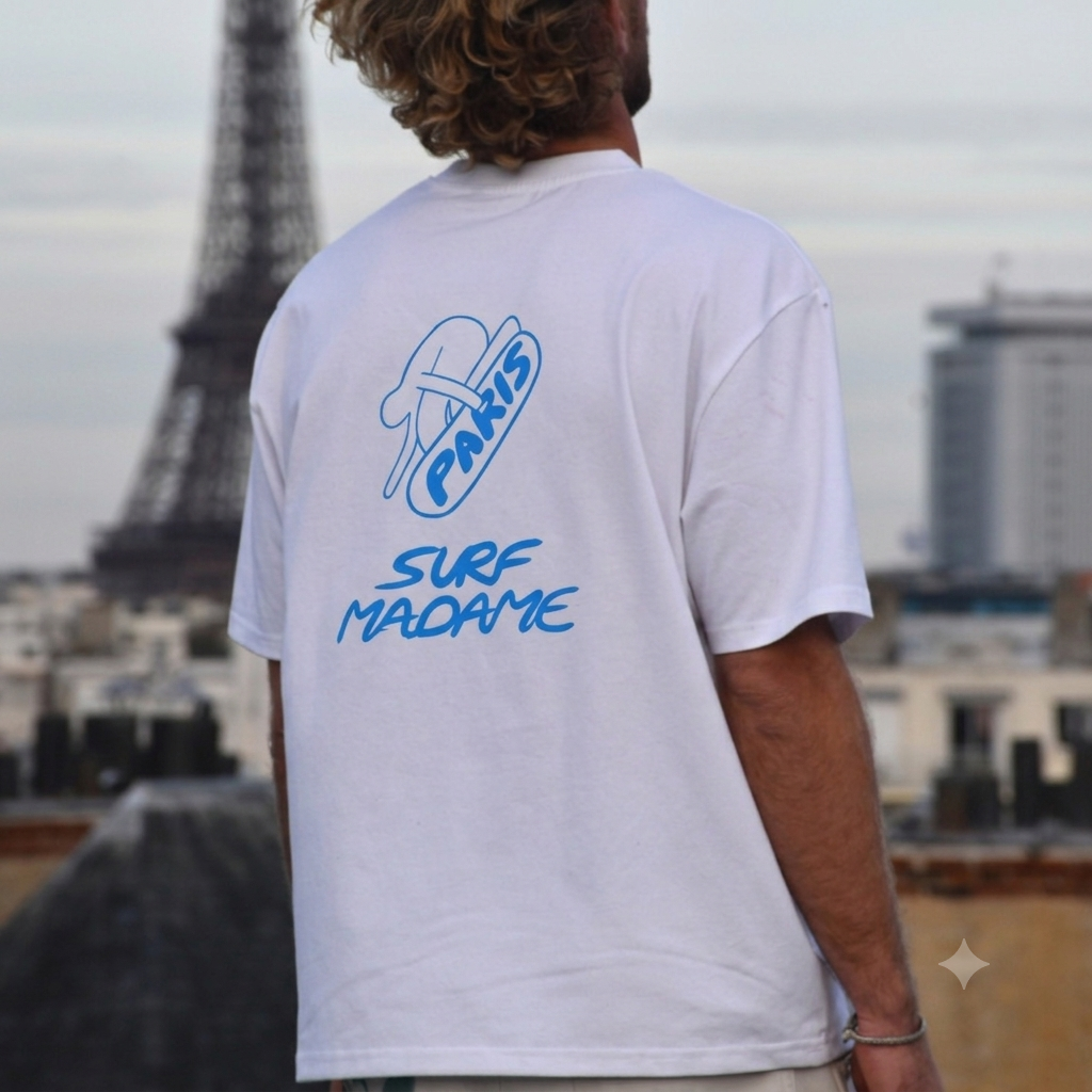 T-shirt Paris Surf Madame