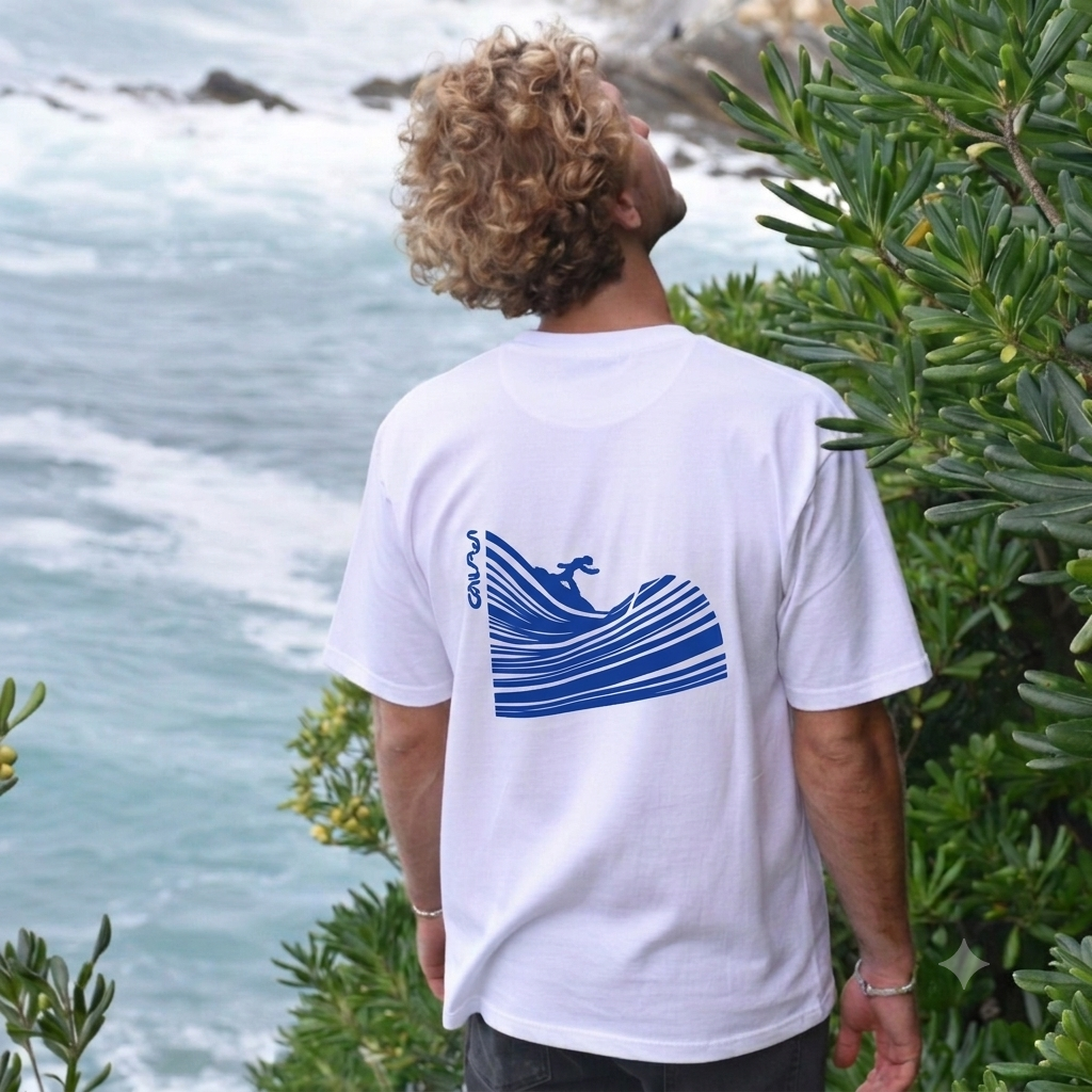 Riding Tee (Blue)